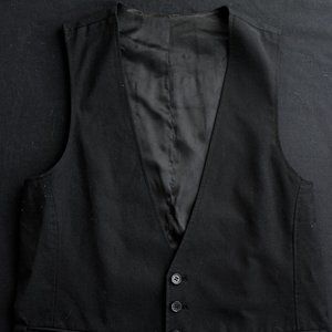 Black Mens Dress Vest Medium Selected Homme Brand